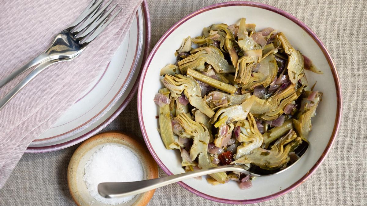 Stewed Artichokes