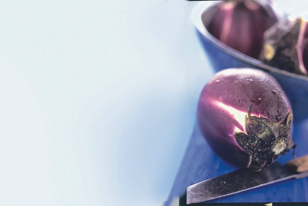 Violet eggplant