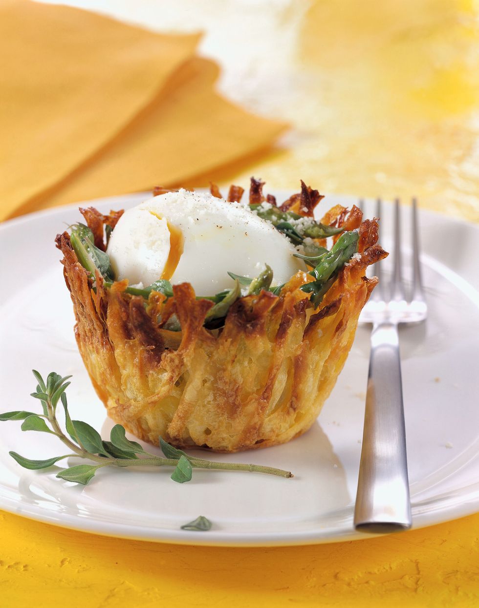 Half-boiled eggs