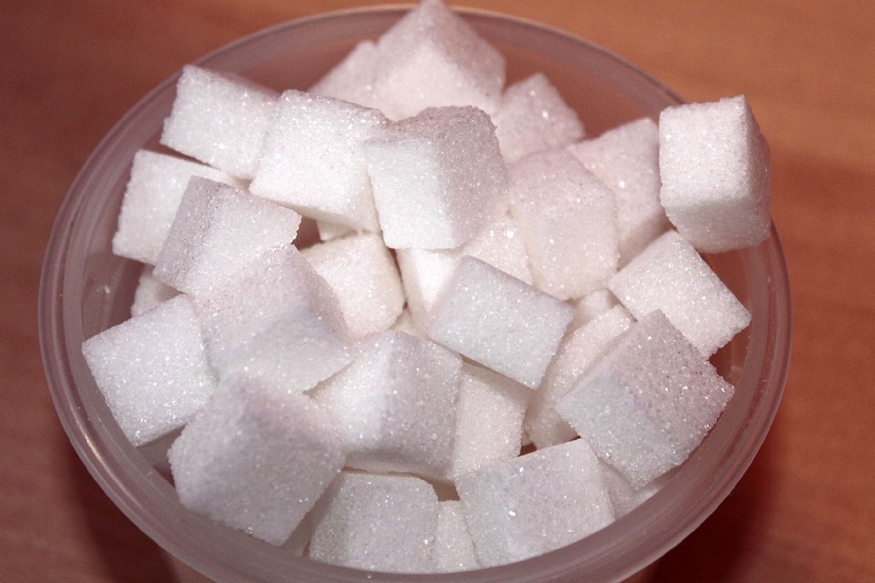 Excess sugar in food