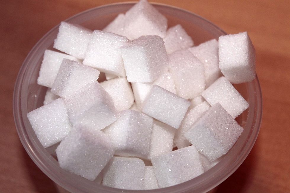 Excess sugar in food
