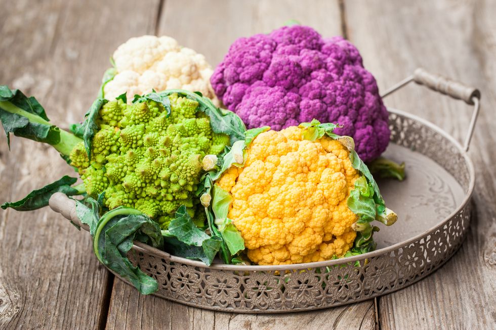 Cauliflower: we do all the colors