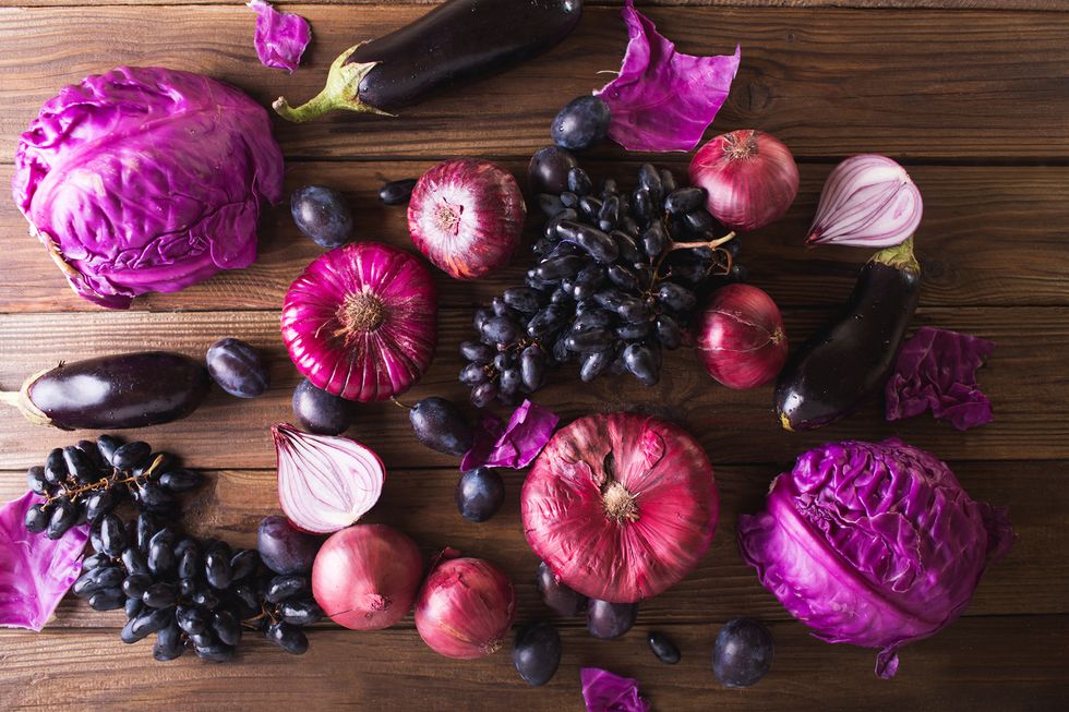 10 purple vegetables