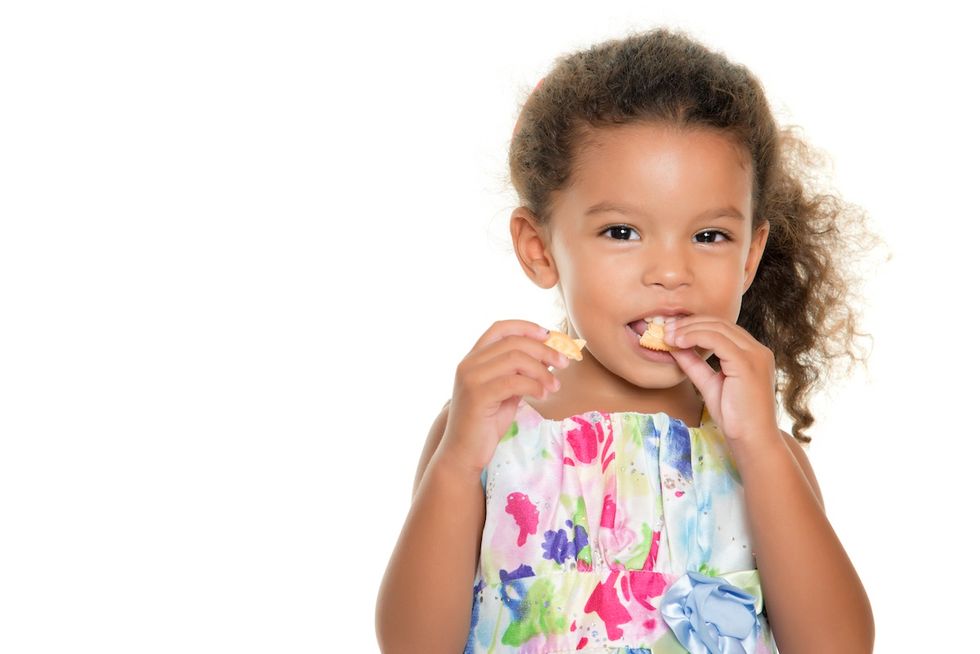 Children and snacks