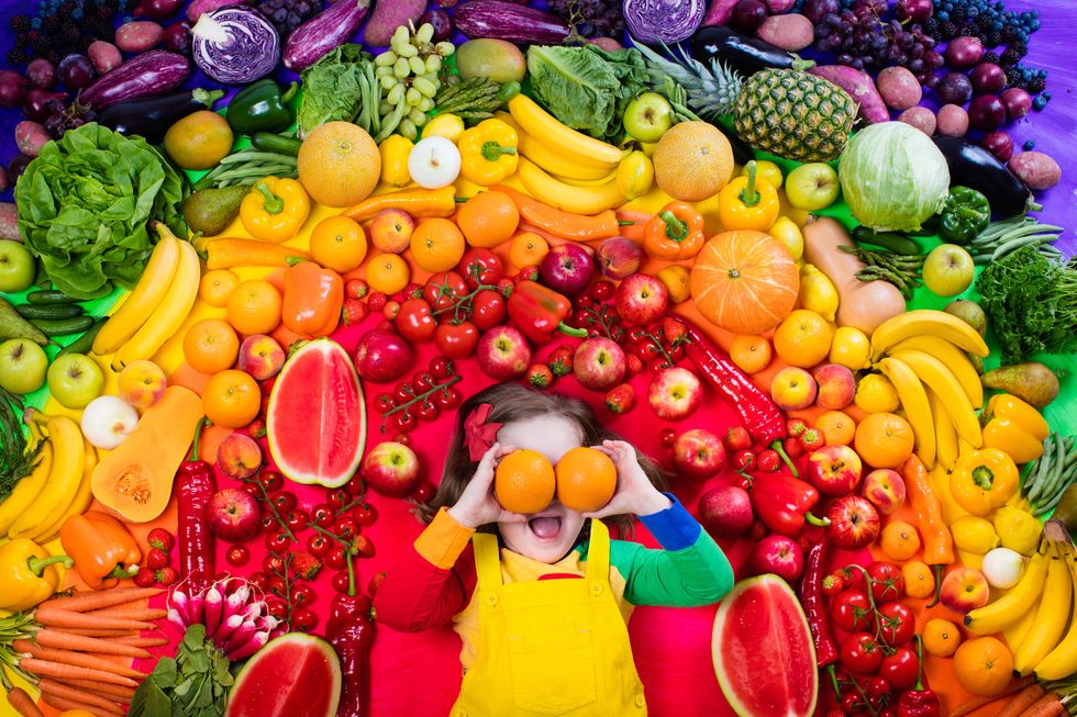 Eating in color brings well-being