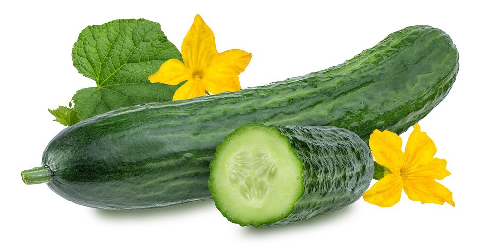 Cucumber, cellulite away