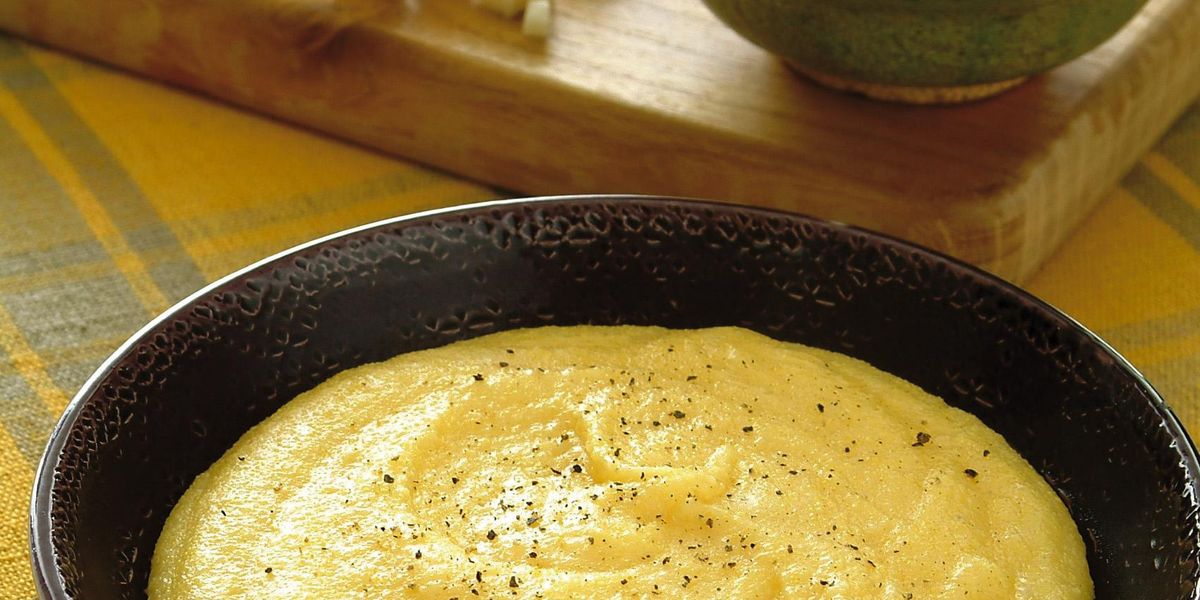 The classic Italian polenta with cheese