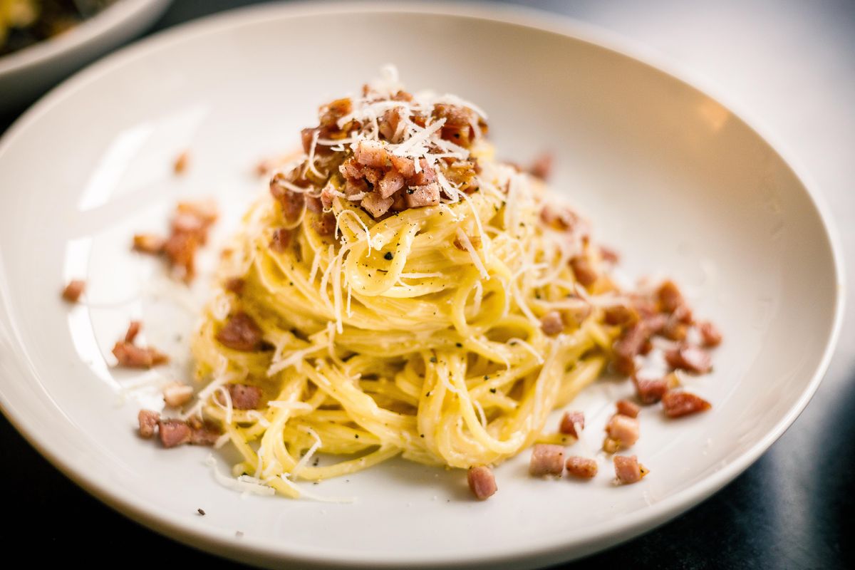 Carbonara spaghetti