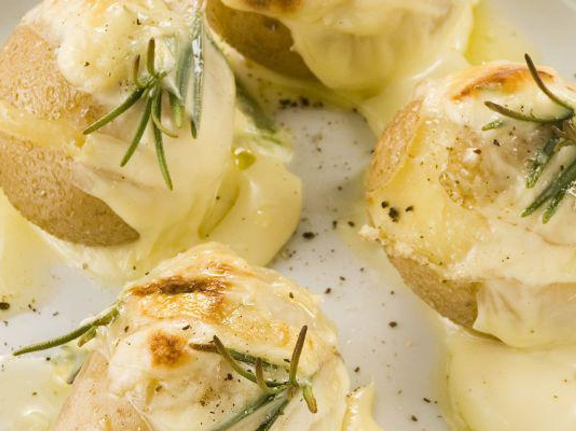 Stringy au gratin potatoes