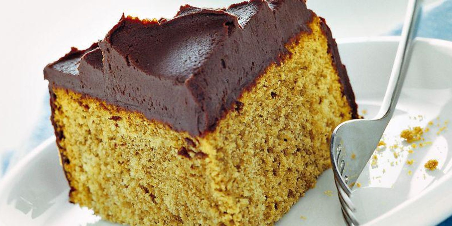 Moka cake with ganache