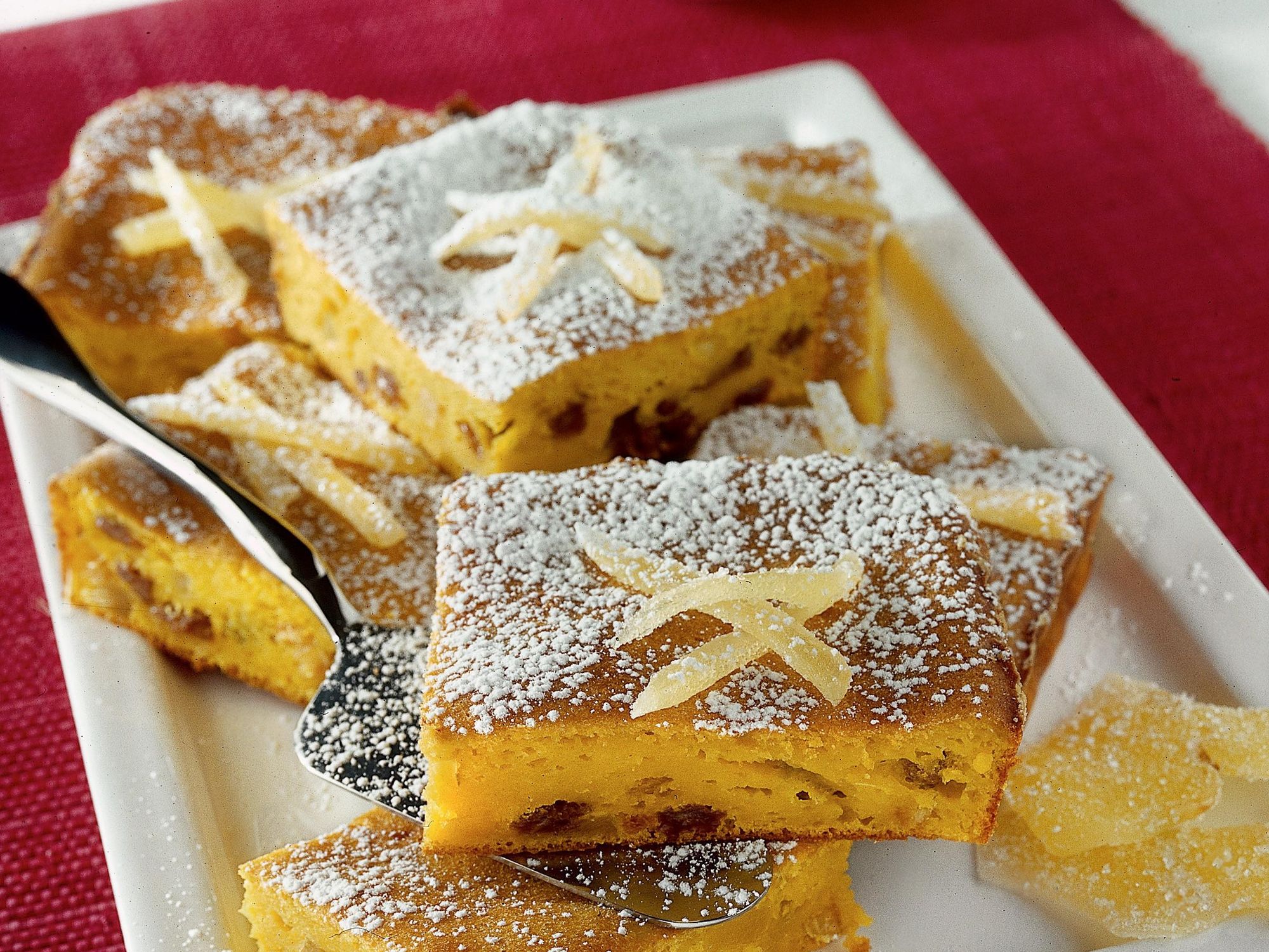 Pumpkin sweet with candied fruit