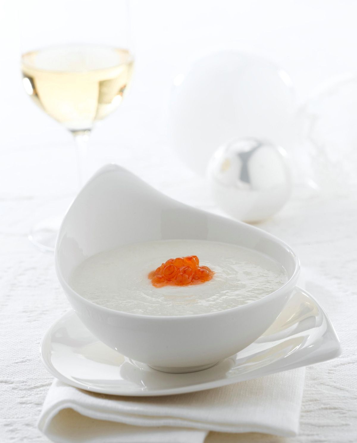 White Christmas velouté