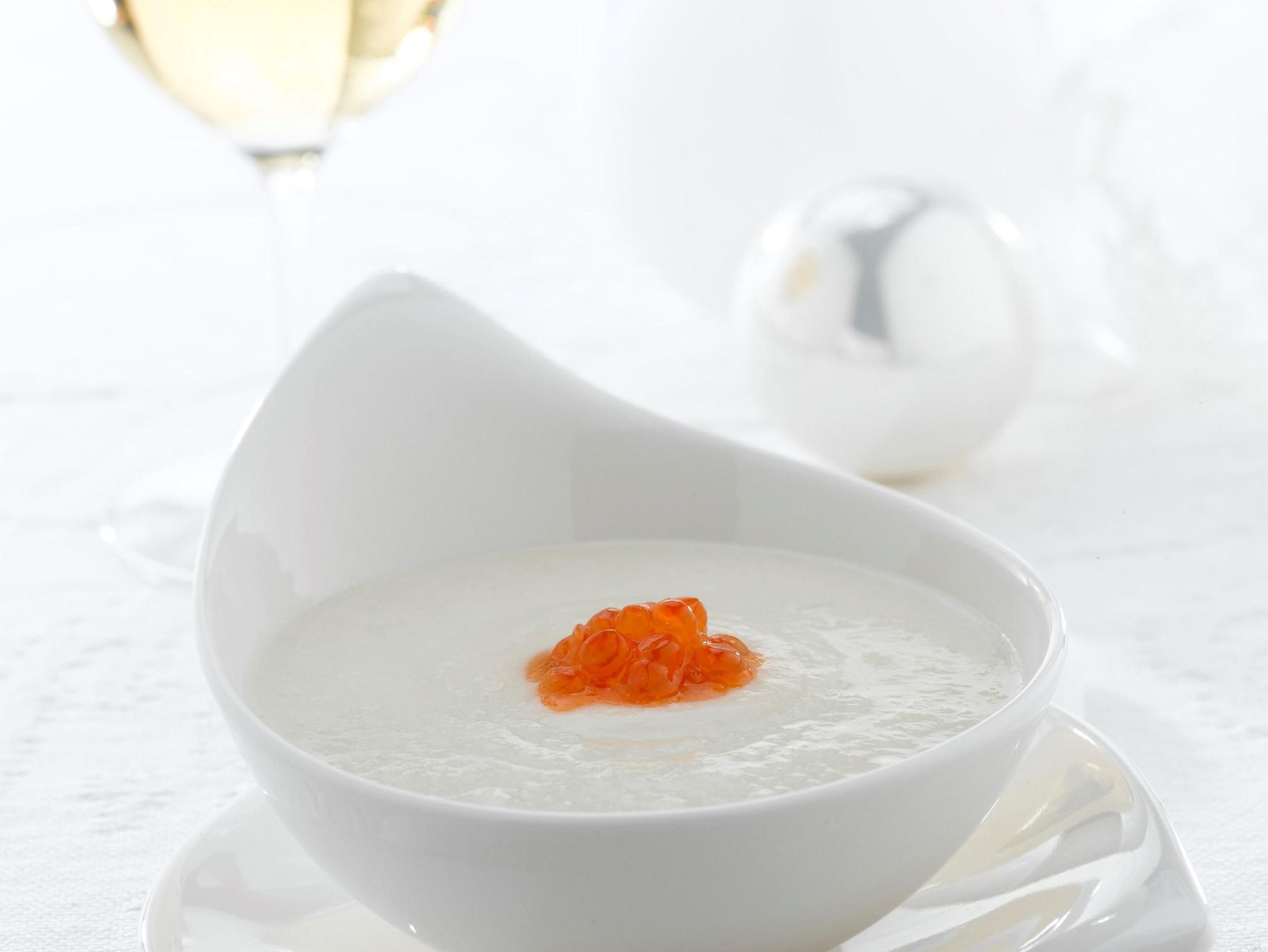 White Christmas velouté