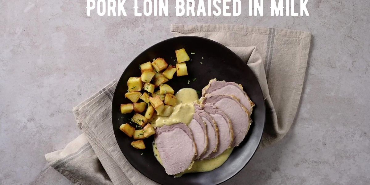 Pork Loin Braised in Milk